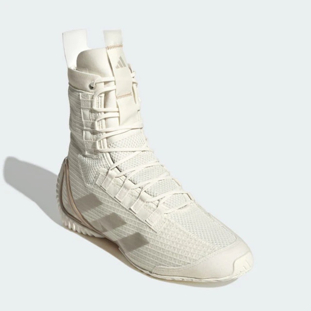 adidas Speedex 23 Boxing Boots - White/Alumina/Sandstone